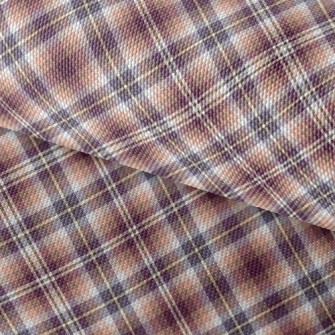 Multi-Level Plaid Waterproof Oxford