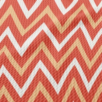 Ekg Twists And Turns Birdseye Piqué