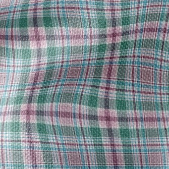 Contrasting Classic Check Waterproof Canvas