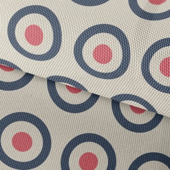 Circle Of Red Hearts Waterproof Oxford