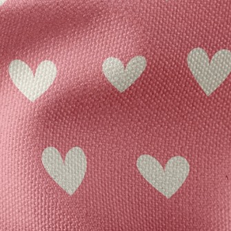 Neatly Arranged Hearts Waterproof Canvas
