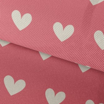 Neatly Arranged Hearts Waterproof Oxford