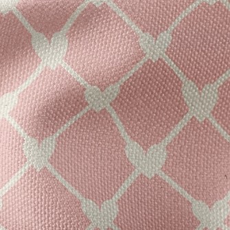 Heart Combination Lattice Waterproof Canvas