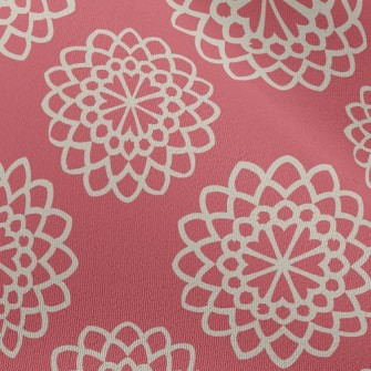 Beautiful Coil Flowers Chiffon