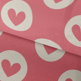 Round Heart Waterproof Oxford