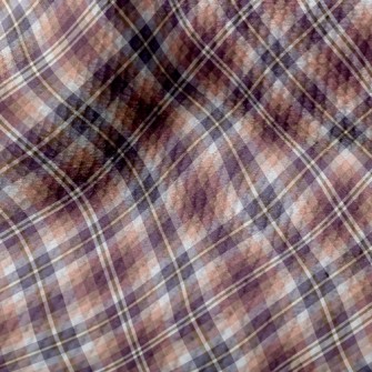Multi-Level Plaid Terry