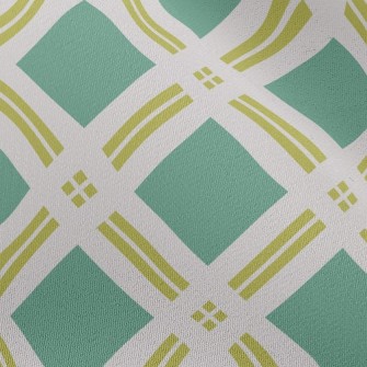 Line Cross Grid Chiffon