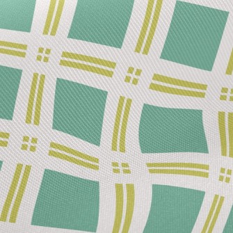 Line Cross Grid Twill