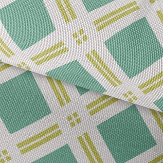 Line Cross Grid Waterproof Oxford