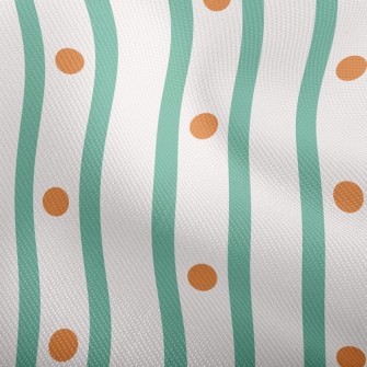Straight Stripes Dots Dobby
