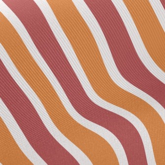 Personality Straight Stripes Twill