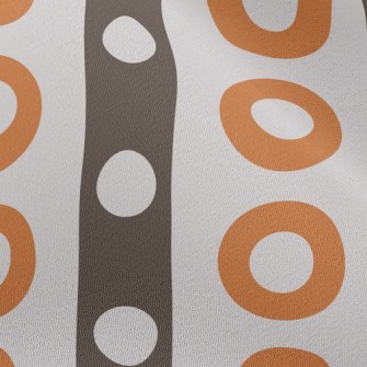 Polka Dot Stripes Chiffon