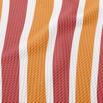Personality Straight Stripes Birdseye Piqué