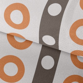 Polka Dot Stripes Waterproof Oxford