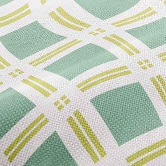 Line Cross Grid Performance Linen