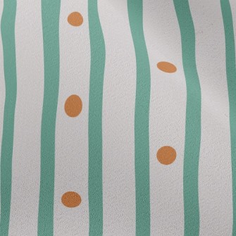 Straight Stripes Dots Chiffon