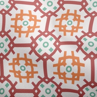 Three-Color Mesh Cross Dobby