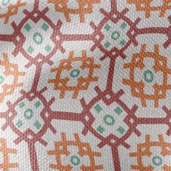 Three-Color Mesh Cross Waterproof Canvas