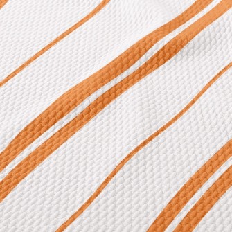 Simple Diagonal Stripes Birdseye Piqué