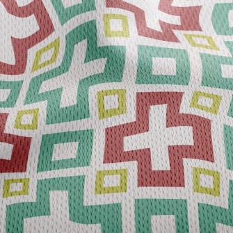 Various Crosses Athletic Mesh Flat Back