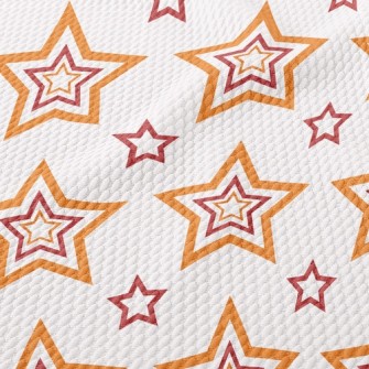 Stacked Stars Birdseye Piqué