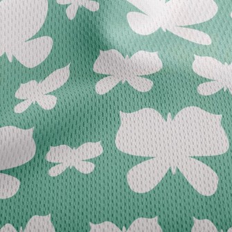 Pure Butterfly Athletic Mesh Flat Back