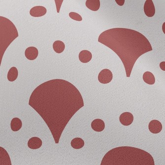 Scalloped Dots Chiffon
