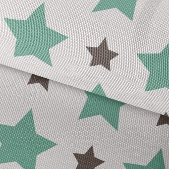 Big And Small Stars Waterproof Oxford