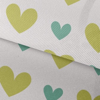 Big And Small Hearts Waterproof Oxford