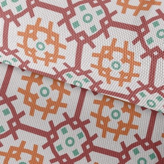 Three-Color Mesh Cross Waterproof Oxford