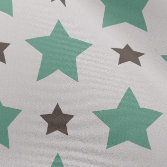 Big And Small Stars Chiffon