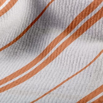 Simple Diagonal Stripes Terry