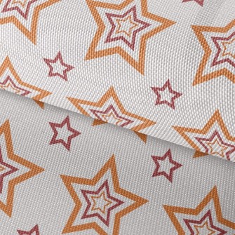 Stacked Stars Waterproof Oxford