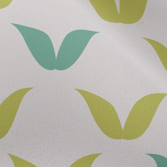 Small Leaves Chiffon