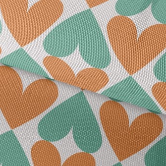 Upside Down Double Love Waterproof Oxford