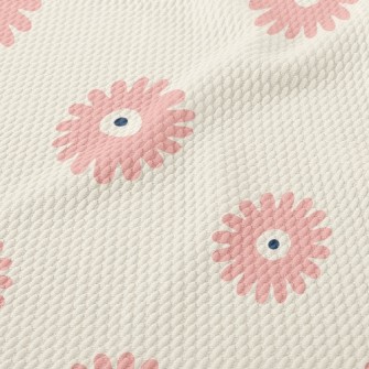 Simple Flowers Birdseye Piqué