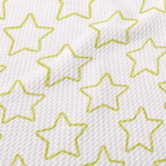 Empty Star Birdseye Piqué