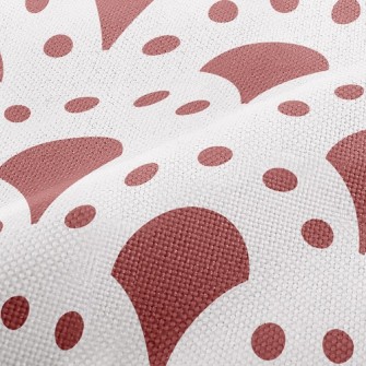 Scalloped Dots Performance Linen