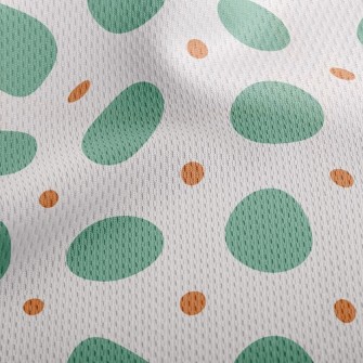 Big And Small Dots Athletic Mesh Flat Back