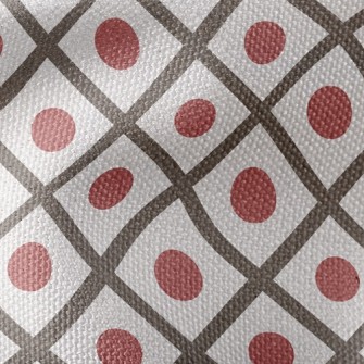 Checkered Dots Waterproof Canvas
