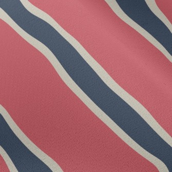 Typical Thick Diagonal Stripes Chiffon