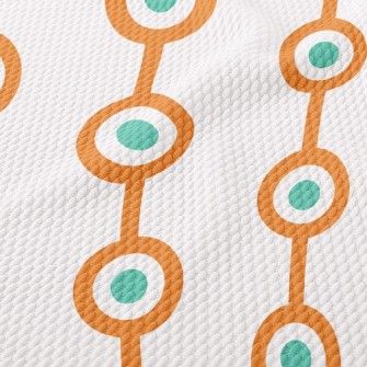 Dots In Series Birdseye Piqué