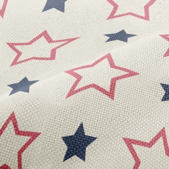 Basket Of Empty Solid Stars Performance Linen