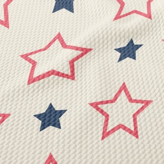 Basket Of Empty Solid Stars Birdseye Piqué