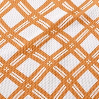 Cross Rhombus Birdseye Piqué
