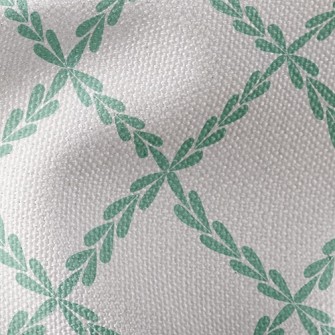 Grid Of Leaves Waterproof Canvas
