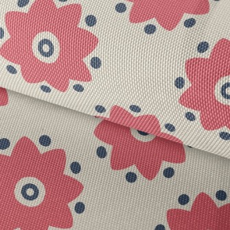 Lively Little Flowers Waterproof Oxford