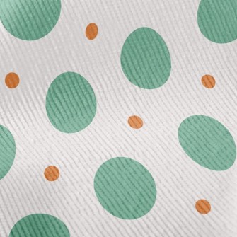 Big And Small Dots Standard Corduroy