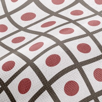 Checkered Dots Performance Linen