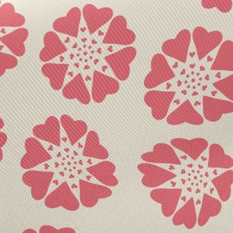Love Combination Flowers Twill
